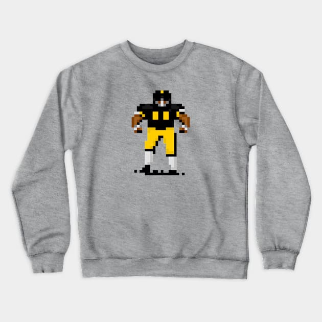 16-Bit Football - Iowa Crewneck Sweatshirt by The Pixel League